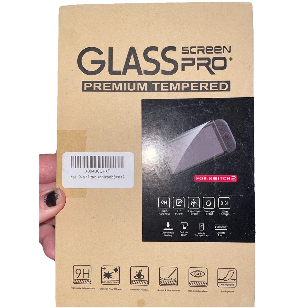 Glass Screen Pro Premium Tempered Screen Protector For Nintendo Switch 2
